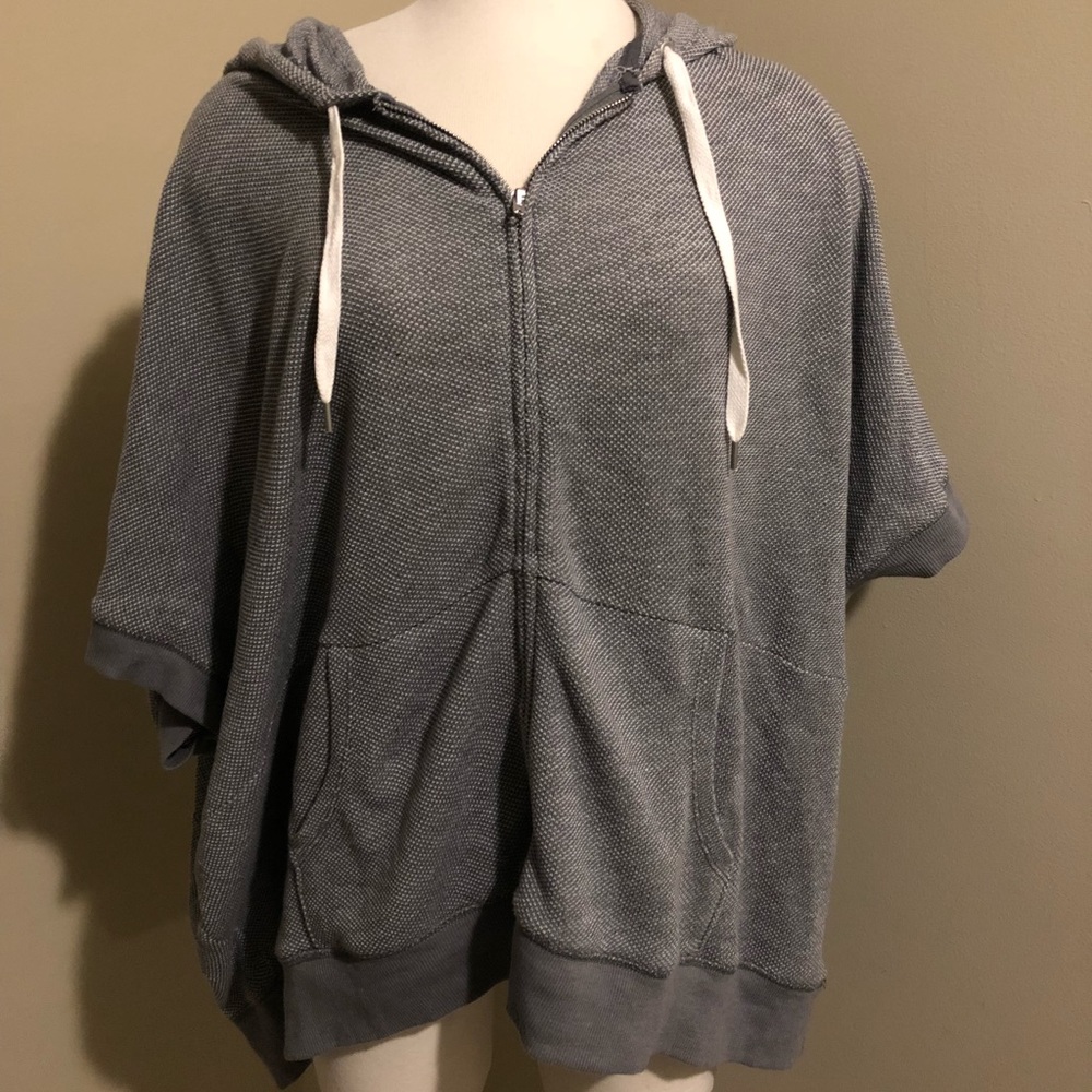 Aerie grey poncho